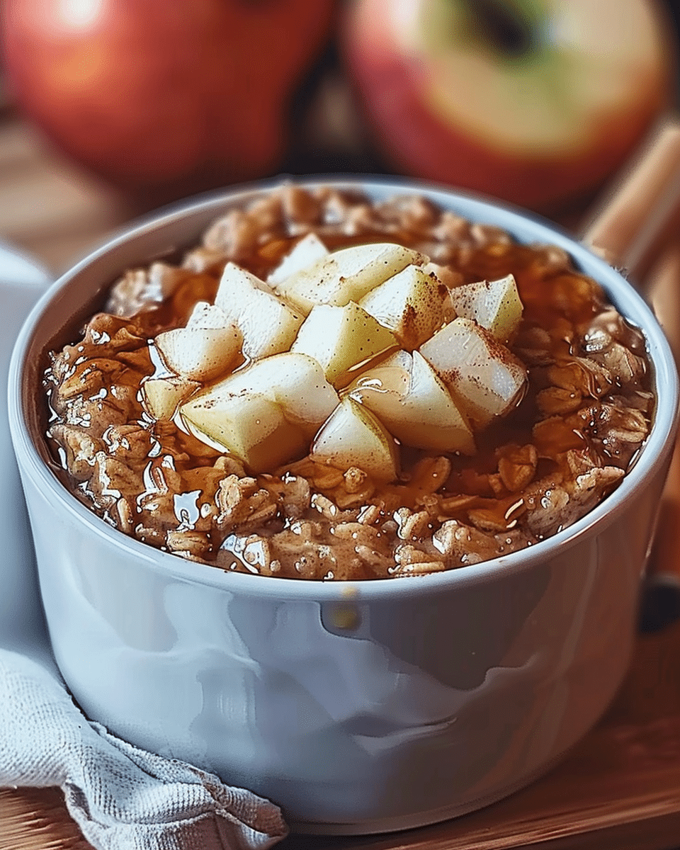 Amish-Style Apple Cinnamon Baked Oatmeal: A Cozy Delight!