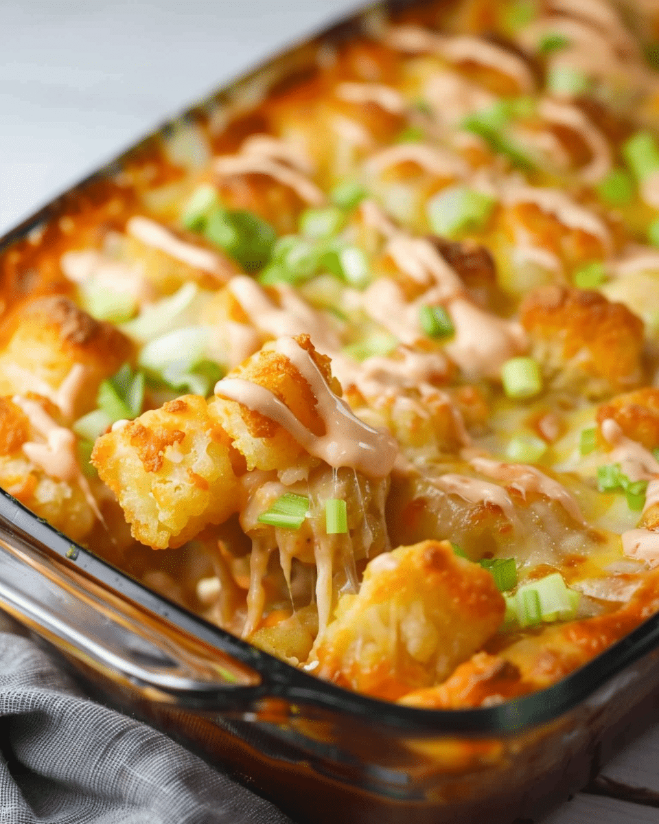Big Mac Tater Tot Casserole