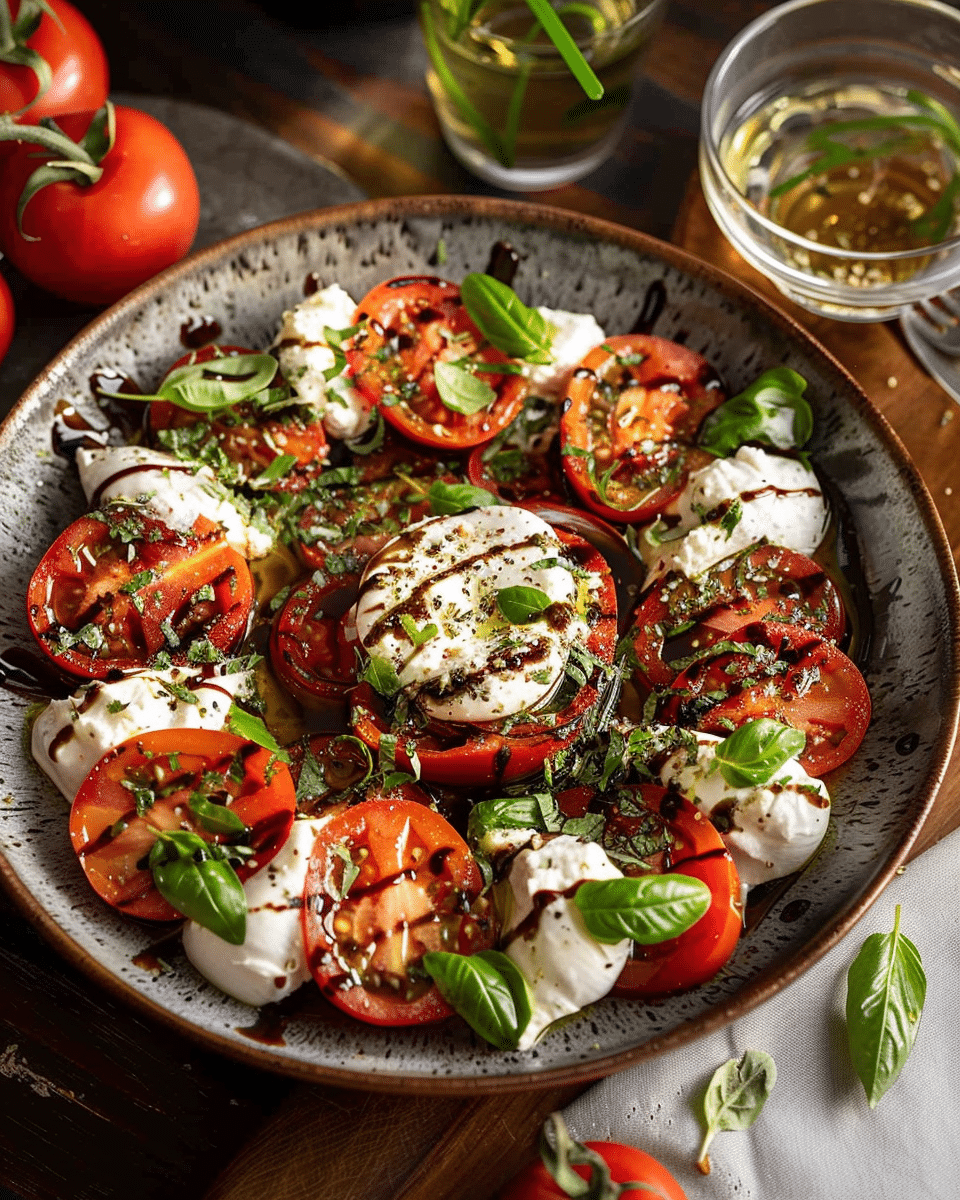 Burrata Caprese Salad