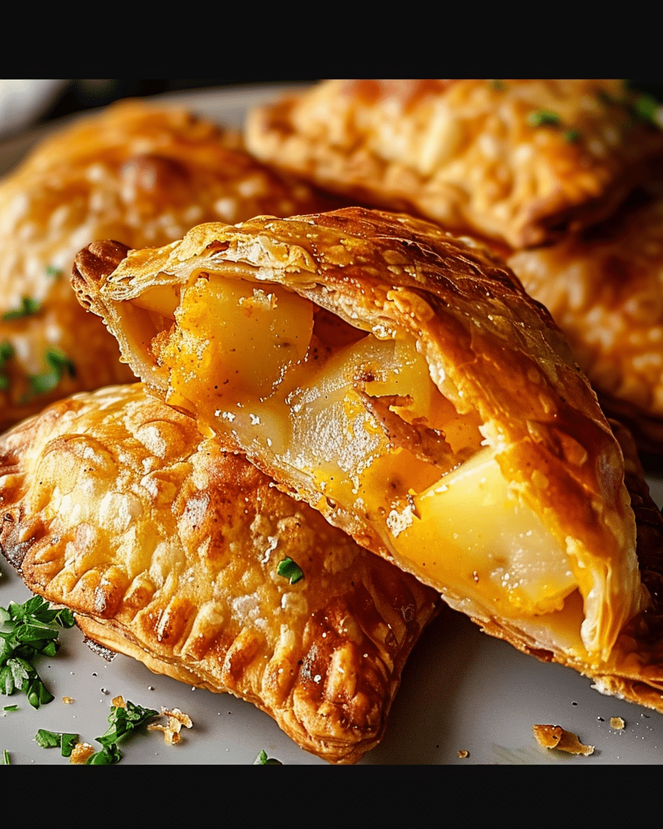 Cajun Potato and Cheddar Sausage Hand Pies