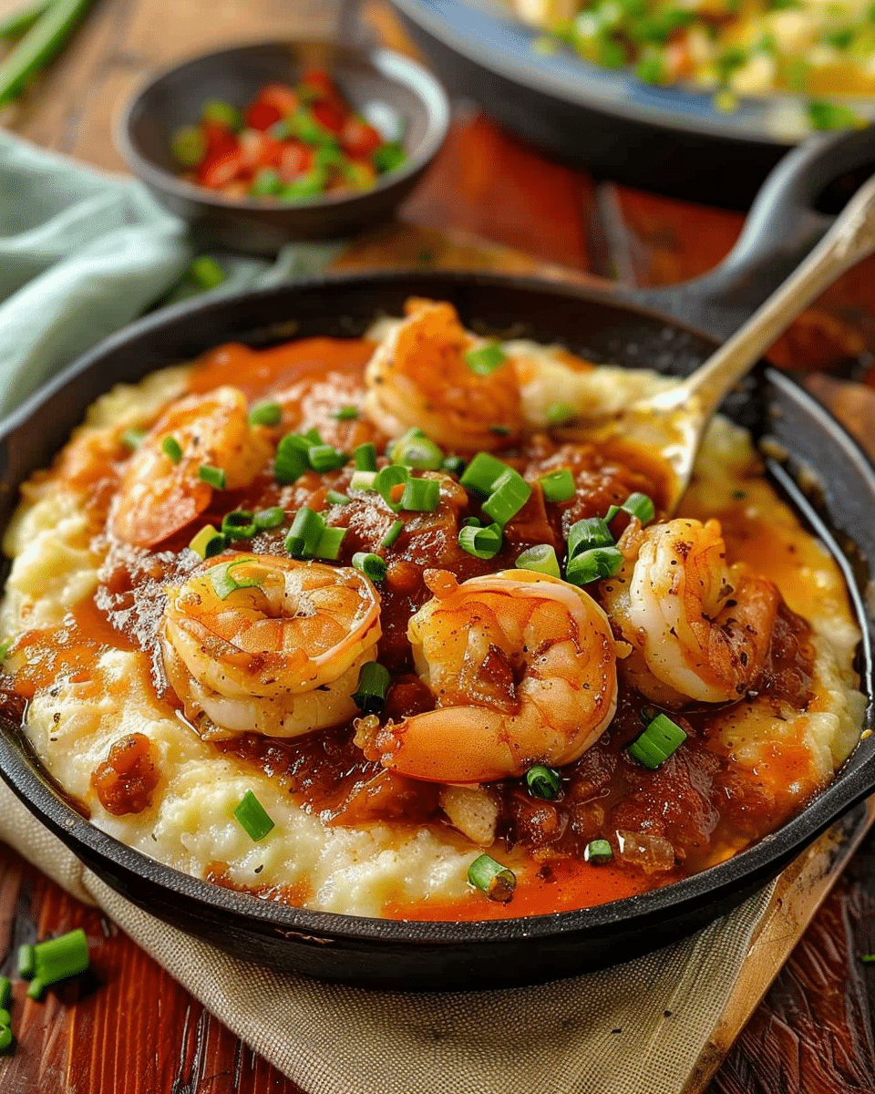 Cajun Shrimp and Grits