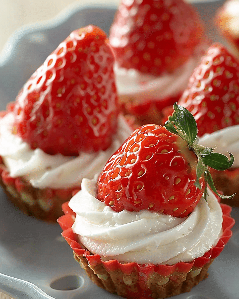 Cheesecake Deviled Strawberries