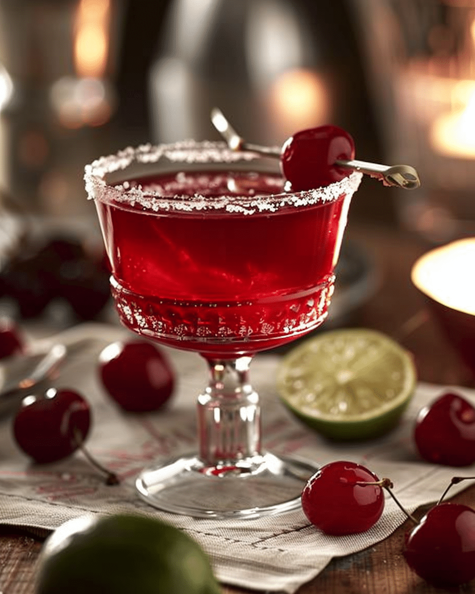 Cherry Lime Margarita