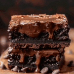 Chocolate Ganache Gooey Brownies