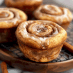 Cinnamon Roll Protein Muffins