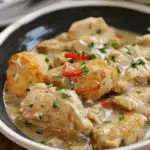 Crock Pot Chicken and Biscuits