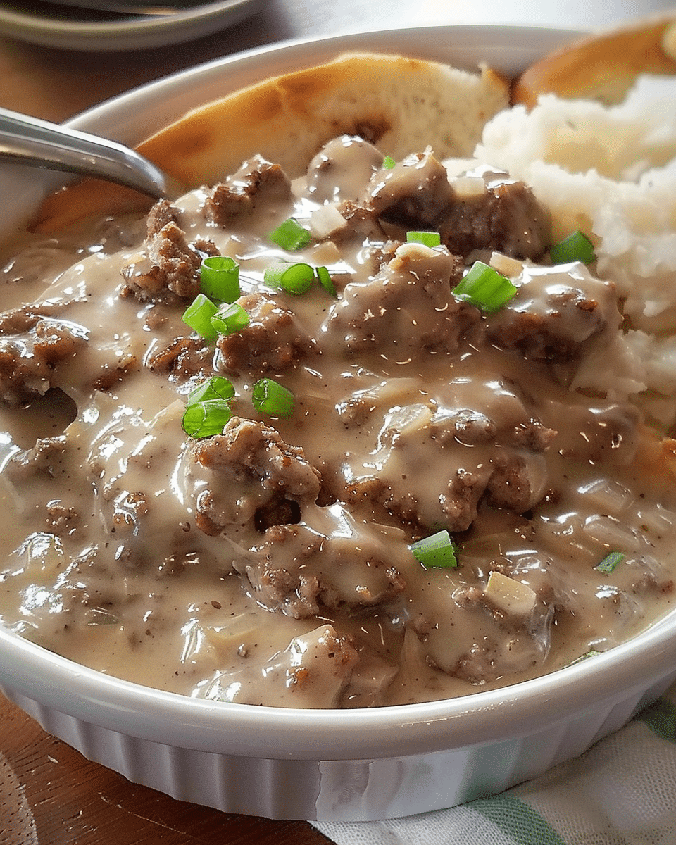 Dad's Hamburger Gravy