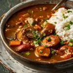 Easy Slow Cooker Gumbo
