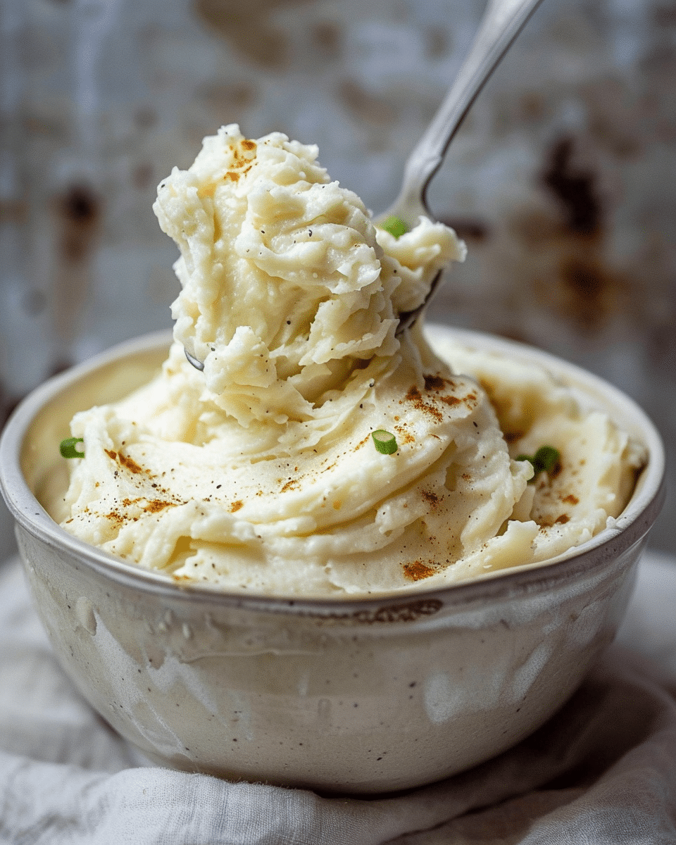 Fluffy Whipped Mashed Potatoes