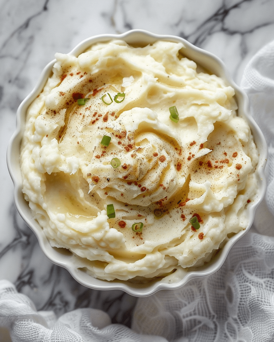 Fluffy Whipped Mashed Potatoes