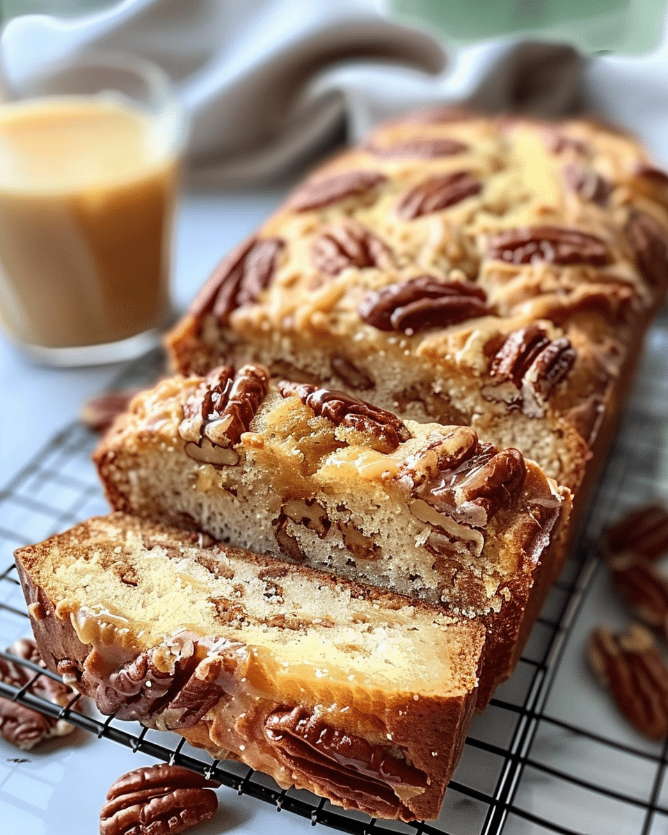 Honey Butter Sweet Alabama Pecan Bread