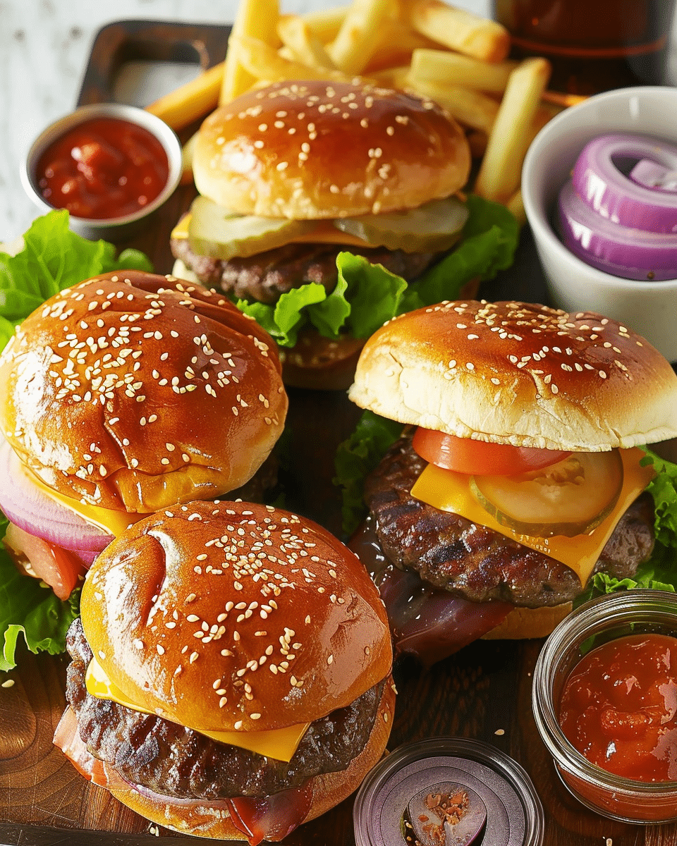 Homemade Hamburger Buns