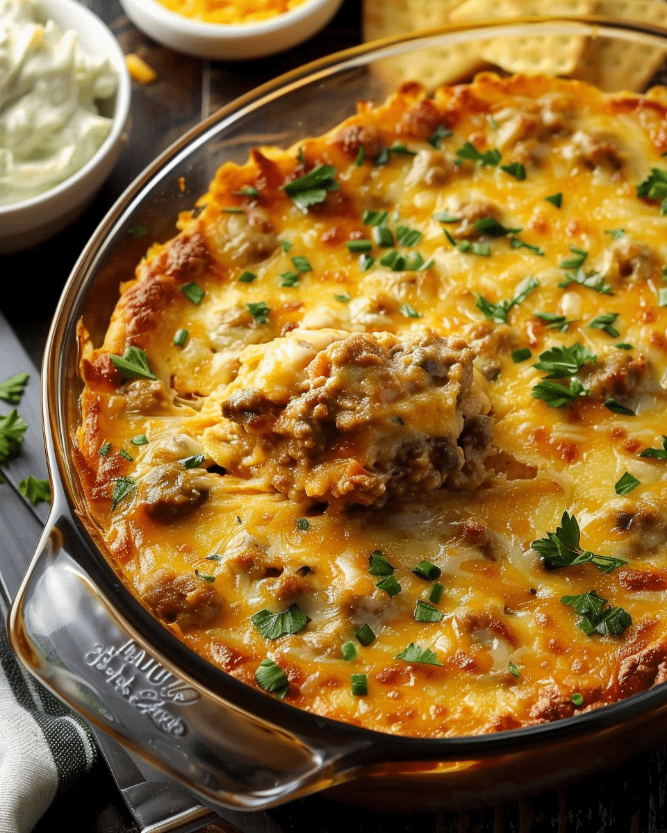 Hot Cajun Boudin Dip
