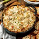 Hot & Cheesy Crab and Artichoke Dip