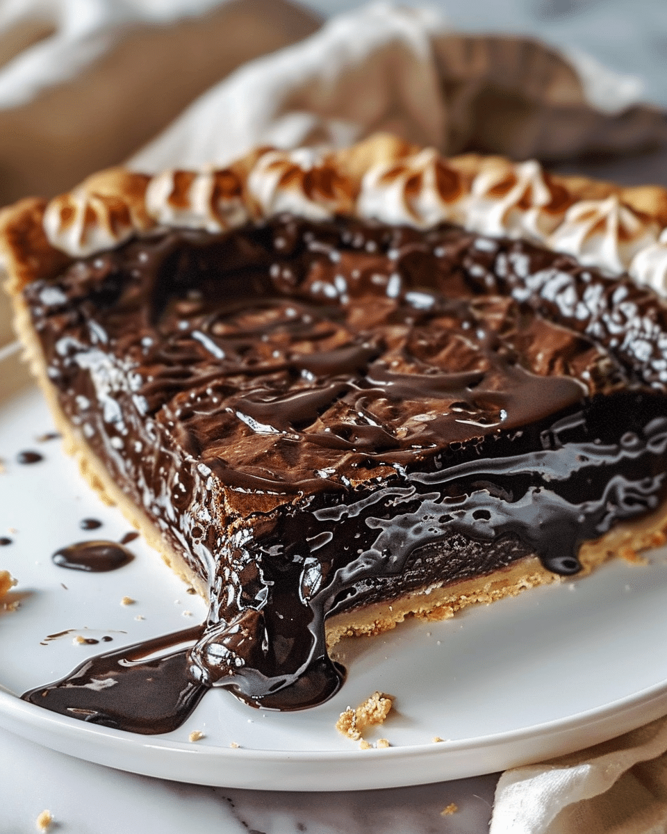 Hot Fudge Pie