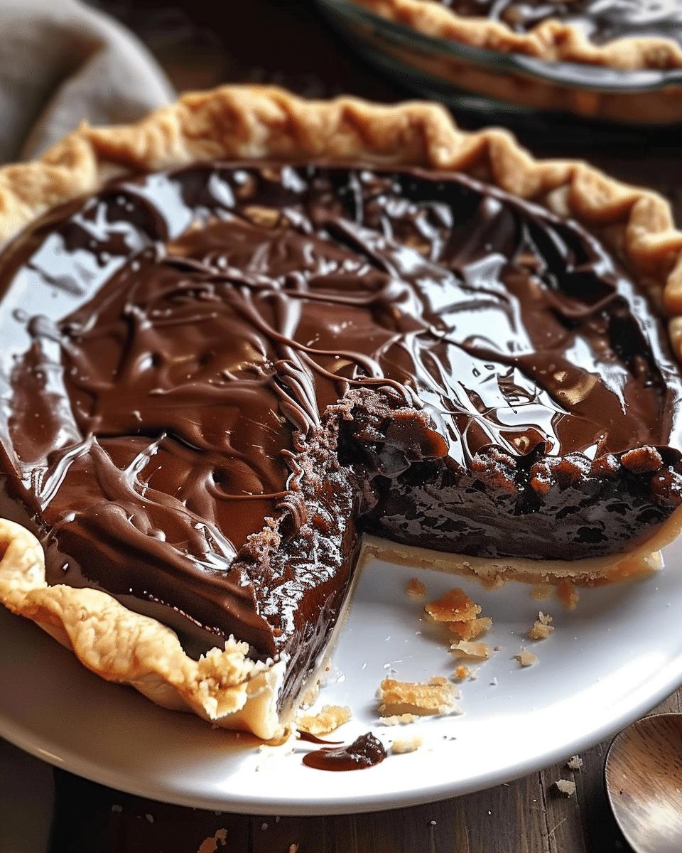 Hot Fudge Pie