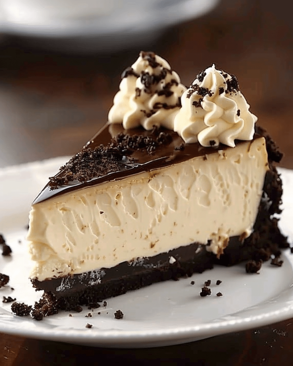 Kahlua Mudslide Cheesecake: A Decadent Dessert Delight Indulge in the rich, creamy layers of this Kahlua Mudslide Cheesecake, where the bold flavors of coffee and cream liqueurs meet a buttery graham cracker crust. This dessert combines the best of a classic cheesecake with the indulgent taste of a mudslide cocktail, making it a perfect choice for special occasions or a luxurious treat. Why You’ll Love This Recipe Rich Flavor Profile: The combination of Kahlua coffee liqueur, Bailey’s Irish Cream, and water infuses the cheesecake with deep, complex flavors. Buttery Graham Crust: A crisp, golden crust provides the perfect base, adding texture and enhancing the overall taste. Make-Ahead Convenience: This cheesecake can be prepared a day in advance, allowing the flavors to meld and making it ideal for entertaining. Impressive Presentation: Its elegant appearance and indulgent taste make it a showstopper at any gathering. Ingredients For the Graham Crust 1¾ cups graham cracker crumbs ¼ cup granulated sugar 6 tablespoons unsalted butter, melted For the Cheesecake Filling 3 packages (8 oz each) cream cheese, at room temperature 1 cup granulated sugar 1 tablespoon pure vanilla extract or 2 teaspoons vanilla bean paste 3 large eggs, at room temperature ⅓ cup Kahlua coffee liqueur ⅓ cup Bailey’s Irish Cream liqueur 3 tablespoons water Optional Toppings Kahlua chocolate sauce or whipped cream (Tip: You'll find the full list of ingredients and measurements in the recipe card below.) Directions Step 1: Prepare the Graham Crust Preheat your oven to 350°F (175°C). In a mixing bowl, combine graham cracker crumbs and granulated sugar. Add melted butter and mix until the crumbs are evenly coated. Press the mixture into the bottom and up the sides of a 9-inch springform pan. Bake for 8–10 minutes, or until golden brown. Remove from oven and set aside to cool. Step 2: Prepare the Cheesecake Filling In a large mixing bowl, beat the softened cream cheese and granulated sugar until smooth and creamy. Add eggs one at a time, beating well after each addition. Stir in vanilla extract. In separate bowls, divide the cheesecake mixture evenly. To one bowl, add Kahlua and mix until incorporated. To the other bowl, add Bailey’s Irish Cream and water, mixing until well combined. Pour the Bailey’s mixture into the prepared crust. Gently pour the Kahlua mixture over the back of a spoon onto the center of the cheesecake to create a layered effect. Using a skewer or knife, swirl the two mixtures together to achieve a marbled appearance. Step 3: Bake the Cheesecake Place a large, heat-safe bowl of water on the rack directly beneath where the cheesecake will be placed. This helps prevent cracks on the top of your cheesecake while baking. Bake the cheesecake for 40 minutes. Turn off the oven, crack the door, and allow the cheesecake to bake for an additional 10–15 minutes. Remove from oven and let cool completely. Cover loosely and refrigerate for several hours or overnight. Step 4: Serve Before serving, top with Kahlua chocolate sauce or whipped cream, if desired. Slice and enjoy the rich, creamy layers of this indulgent dessert. Servings and Timing Servings: 12 slices Prep Time: 30 minutes Cook Time: 50 minutes Chill Time: 4–6 hours Total Time: 5–7 hours Variations Non-Alcoholic Version: Substitute the liqueurs with coffee extract and Irish cream-flavored syrup for a similar taste without the alcohol. Mini Cheesecakes: Prepare the cheesecake in a muffin tin for individual servings. Flavor Add-ins: Incorporate chocolate chips or chopped nuts into the filling for added texture. Storage/Reheating Storage: Keep the cheesecake refrigerated in an airtight container for up to 5 days. Freezing: Wrap slices tightly in plastic wrap and aluminum foil; freeze for up to 2 months. Thaw in the refrigerator before serving. Reheating: Serve chilled; do not attempt to reheat as it may affect the texture. FAQs Can I make this cheesecake without alcohol? Yes, you can substitute the liqueurs with coffee extract and Irish cream-flavored syrup to mimic the flavors. How can I prevent cracks on the cheesecake? Baking the cheesecake in a water bath and allowing it to cool gradually in the oven helps prevent cracks. Can I use a different crust? While graham cracker crust is traditional, you can experiment with chocolate cookie crumbs or nuts for a different flavor. How do I achieve a marbled effect? Pour the two mixtures over the crust as directed, then use a skewer or knife to swirl them together before baking. Is this cheesecake suitable for freezing? Yes, this cheesecake freezes well. Ensure it's tightly wrapped to prevent freezer burn. Can I use low-fat cream cheese? Low-fat cream cheese can be used, but it may affect the texture and richness of the cheesecake. How do I know when the cheesecake is done? The cheesecake should be set around the edges but still slightly jiggly in the center when done. Can I make this cheesecake in advance? Yes, this cheesecake is ideal for making ahead. It needs several hours to chill and set. What can I serve with this cheesecake? Whipped cream, chocolate shavings, or a drizzle of Kahlua chocolate sauce complement this cheesecake beautifully. How do I slice the cheesecake neatly? Dip a sharp knife in hot water, wipe it dry, and slice the cheesecake for clean edges. Conclusion The Kahlua Mudslide Cheesecake is a luxurious dessert that combines the rich flavors of coffee and cream liqueurs with a creamy cheesecake filling and a buttery graham cracker crust. Its elegant presentation and indulgent taste make it a perfect choice for special occasions or a delightful treat to enjoy any time. Whether you're a coffee lover or a cheesecake enthusiast, this dessert is sure to impress and satisfy.