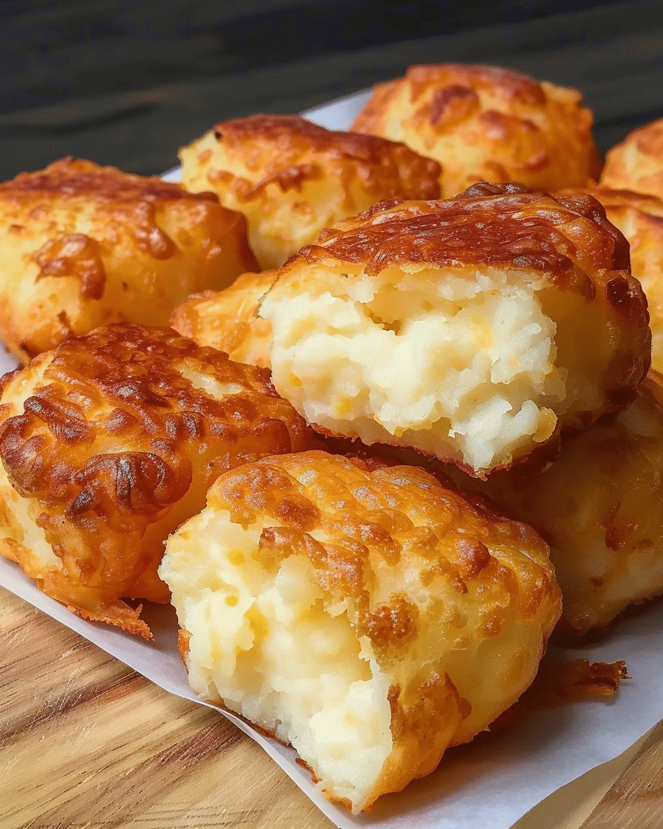 Leftover Mashed Potato Cheese Puffs