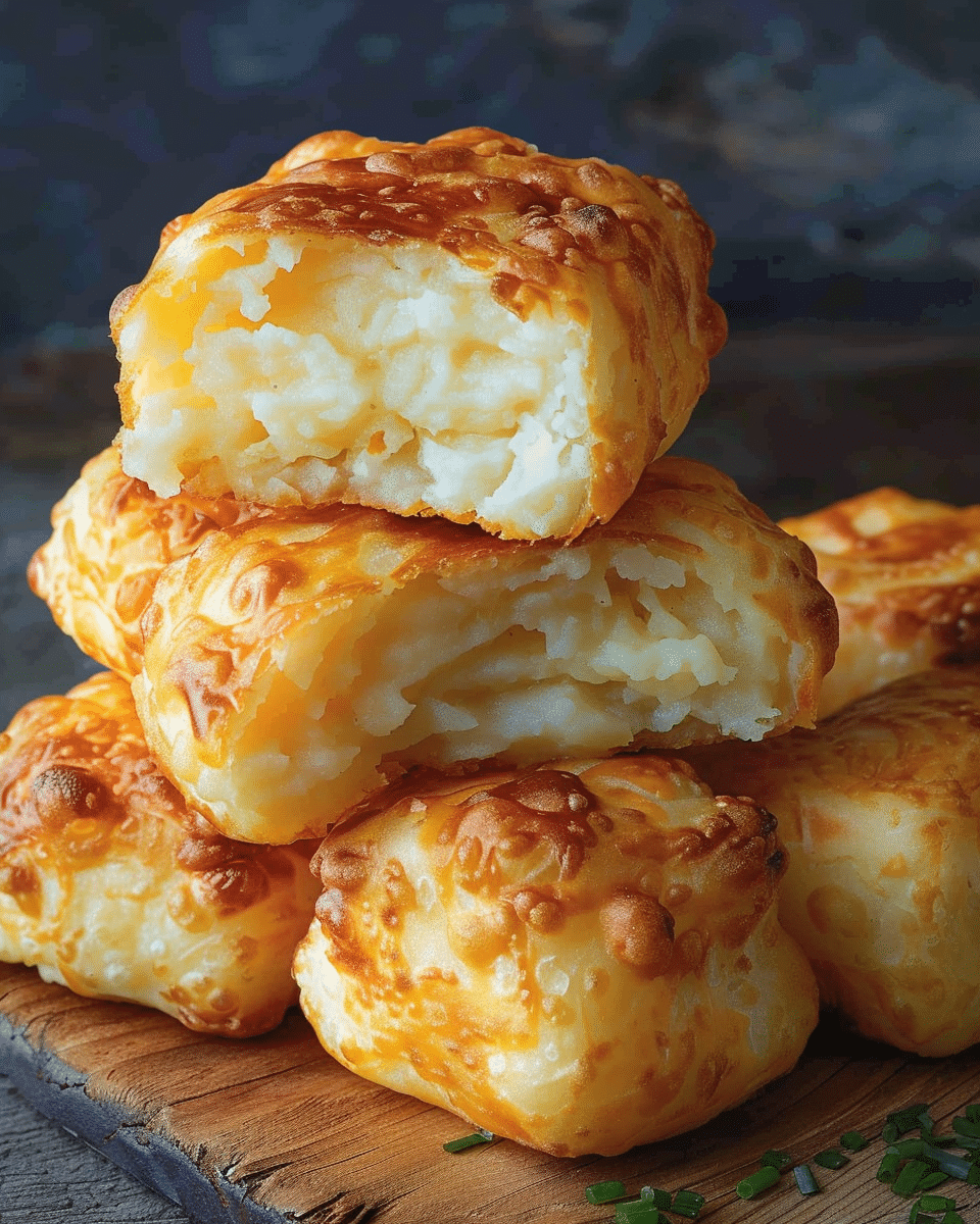Leftover Mashed Potato Cheese Puffs