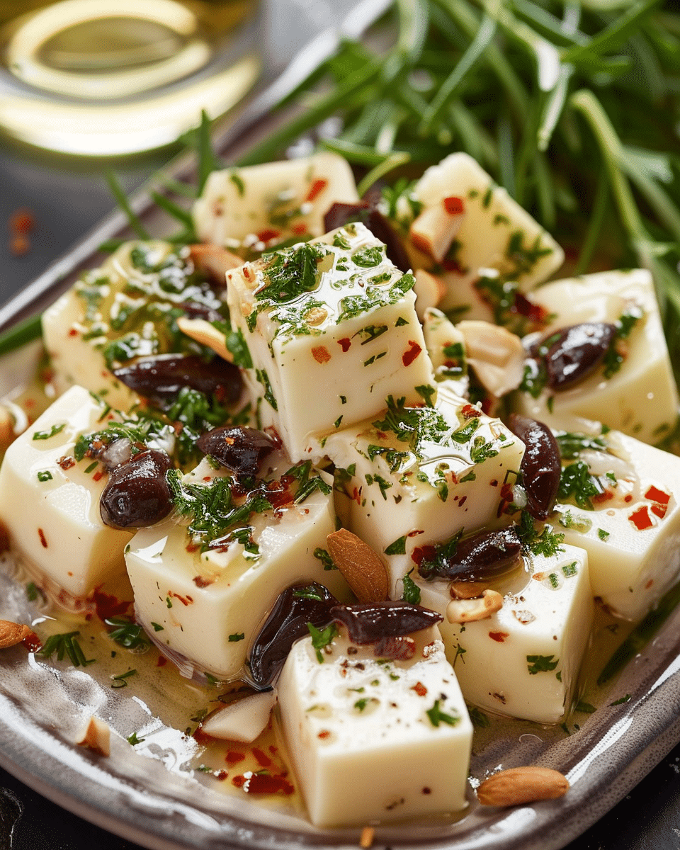 Marinated Cheese Appetizer Recipe