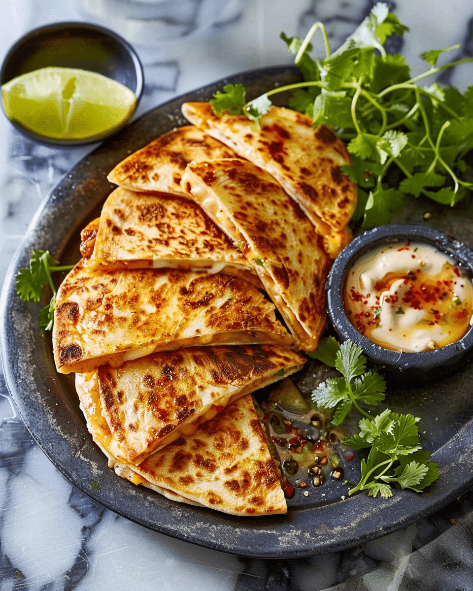 Mini Chicken Quesadillas