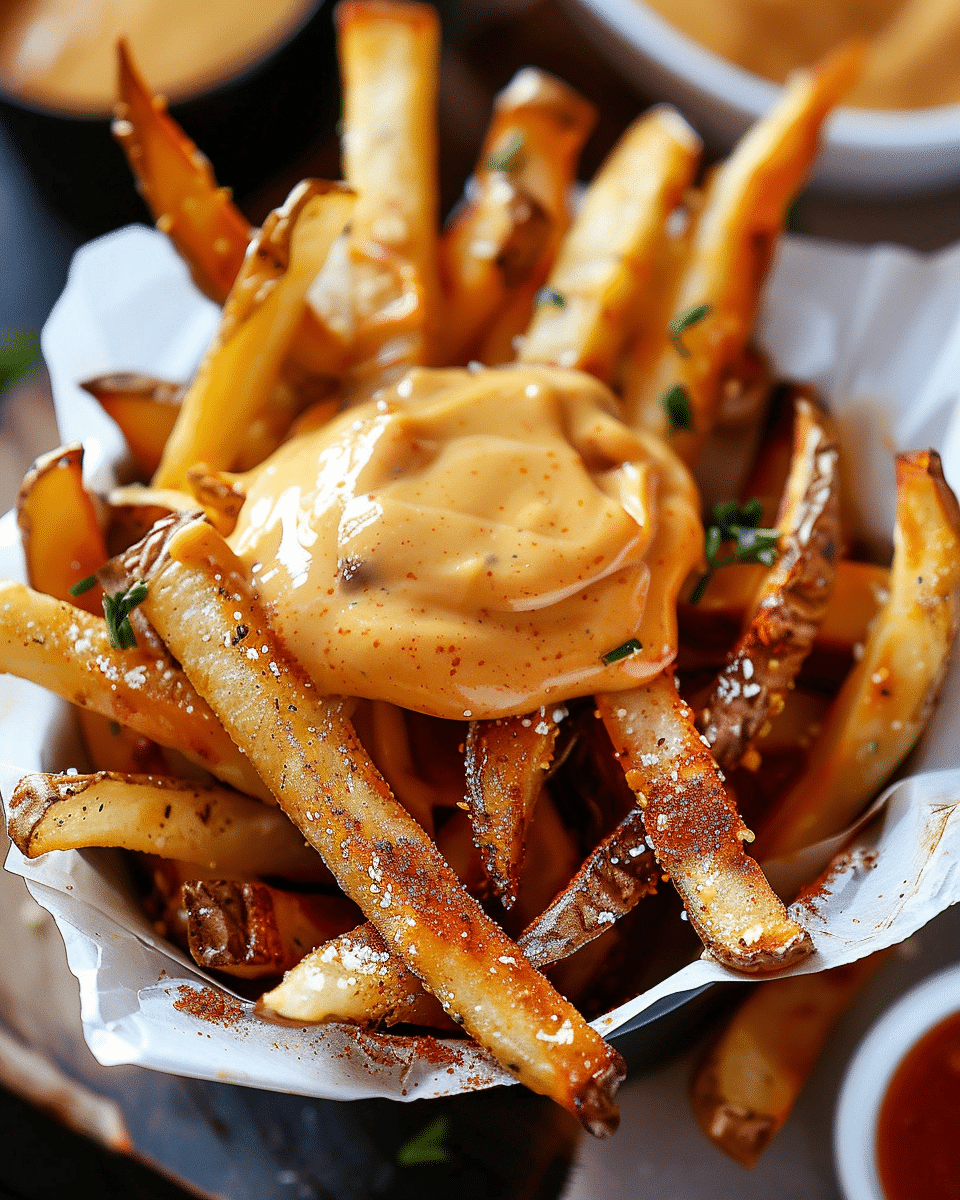 Nacho Fries with Chipotle Queso