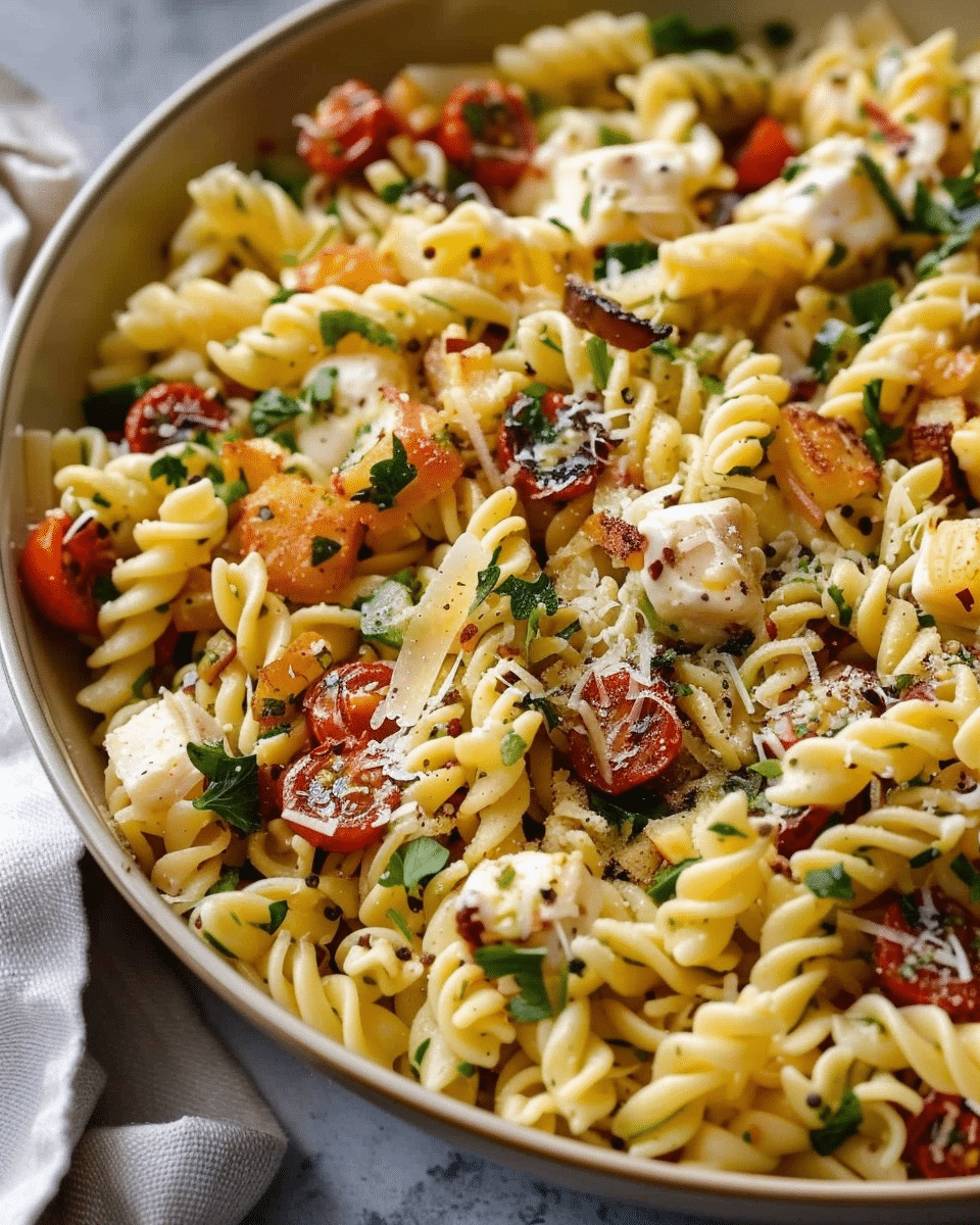 Pasta Salad with Italian Dressing Recipe