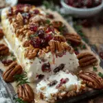 Pecan Cranberry Goat Cheese Appetizer
