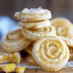 Pineapple Pinwheel Cookies