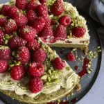 Pistachio Raspberry Cake