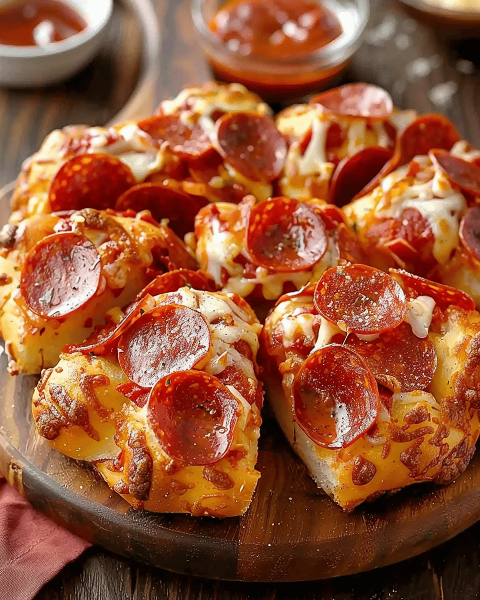 Pizza Monkey Bread Pepperoni