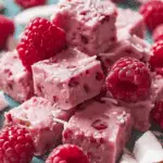 Raspberry Coconut Fudge Treat