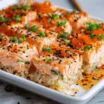 Salmon Sushi Bake