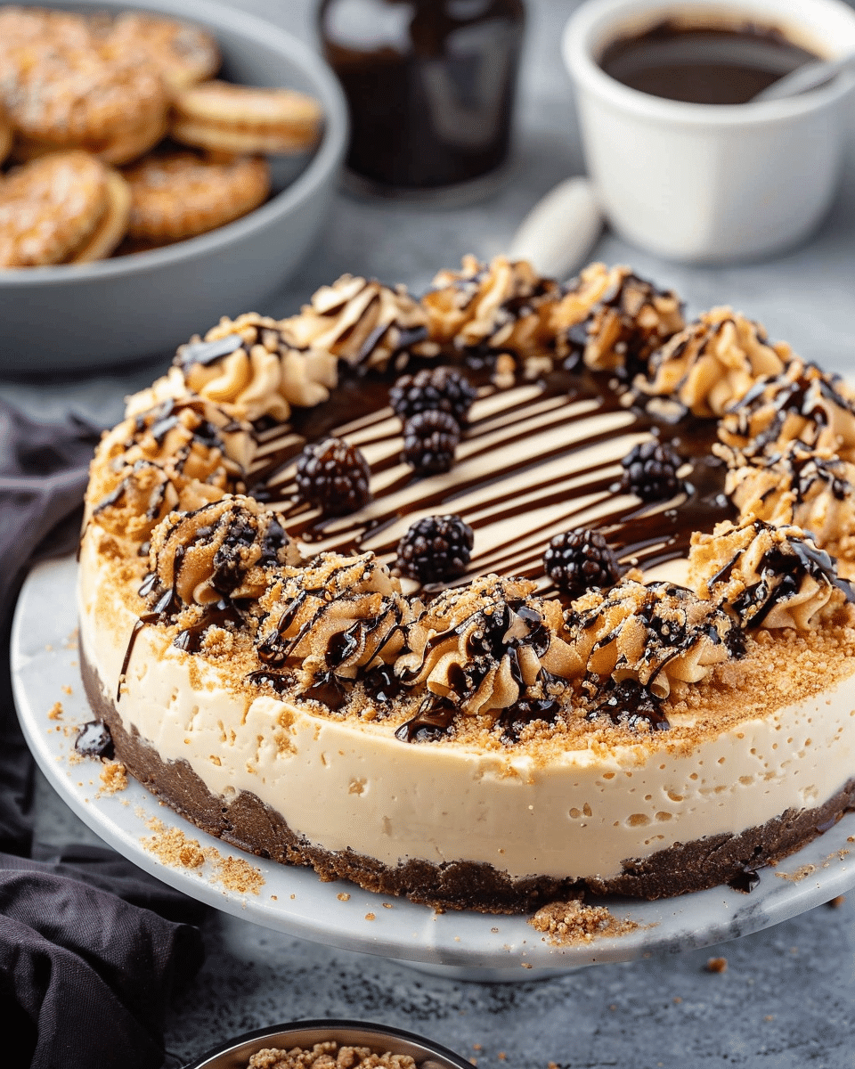 Samoa Cheesecake