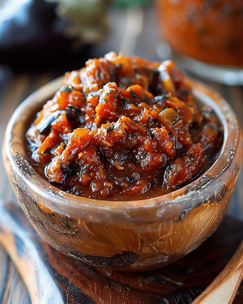 Smoky Ember Veggie Spread (Zacusca-Style)