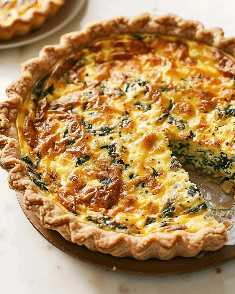 Spinach Quiche