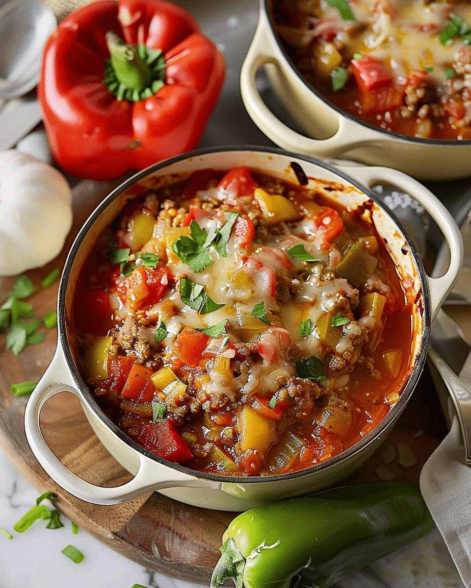 Stuffed Pepper Soup