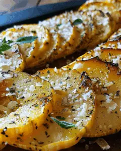 Thinly Sliced Parmesan Squash