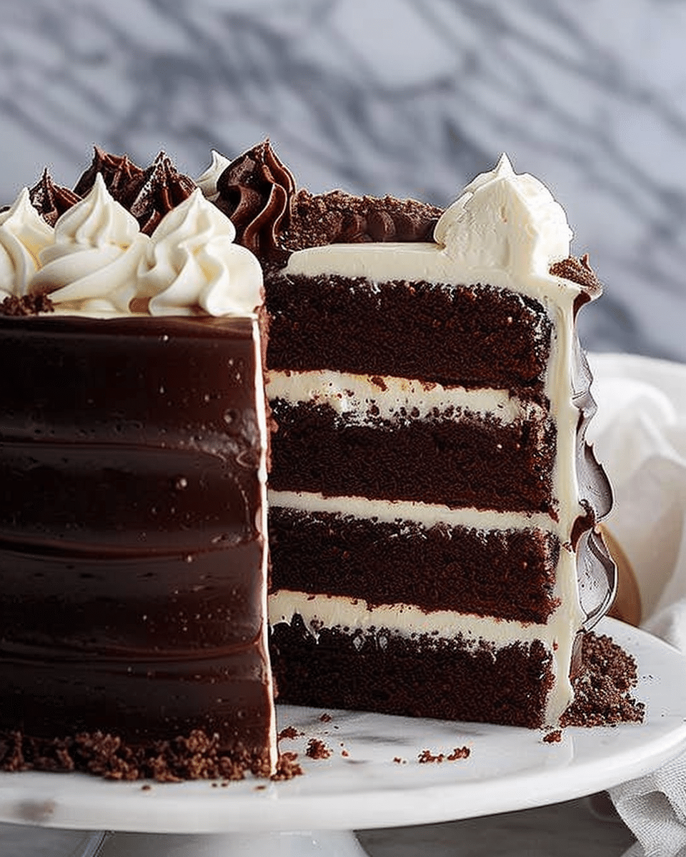 Tuxedo Cake