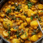 Vegan Potato and Chickpea Curry