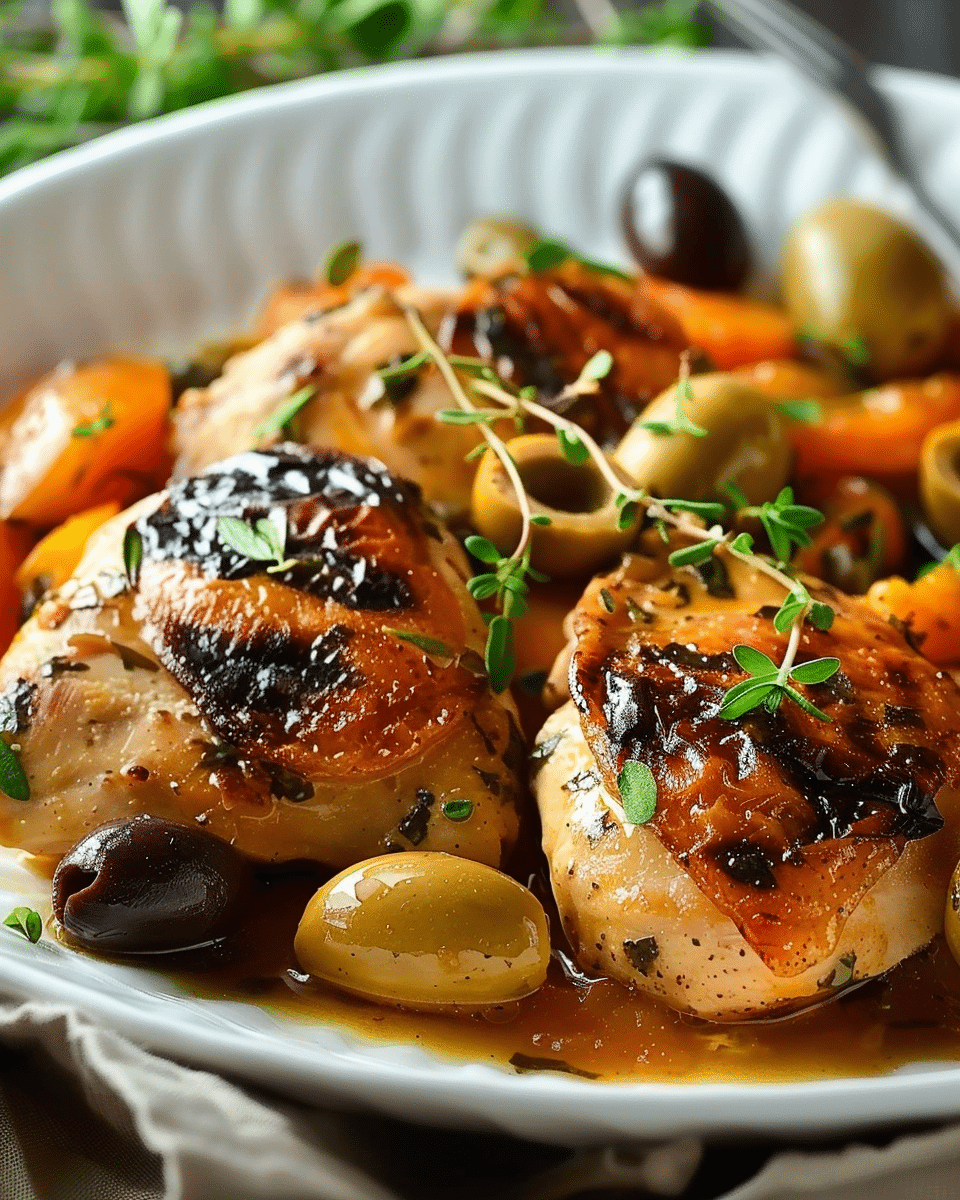 Apricot Chicken with Olives: An Incredible Ultimate Recipe
