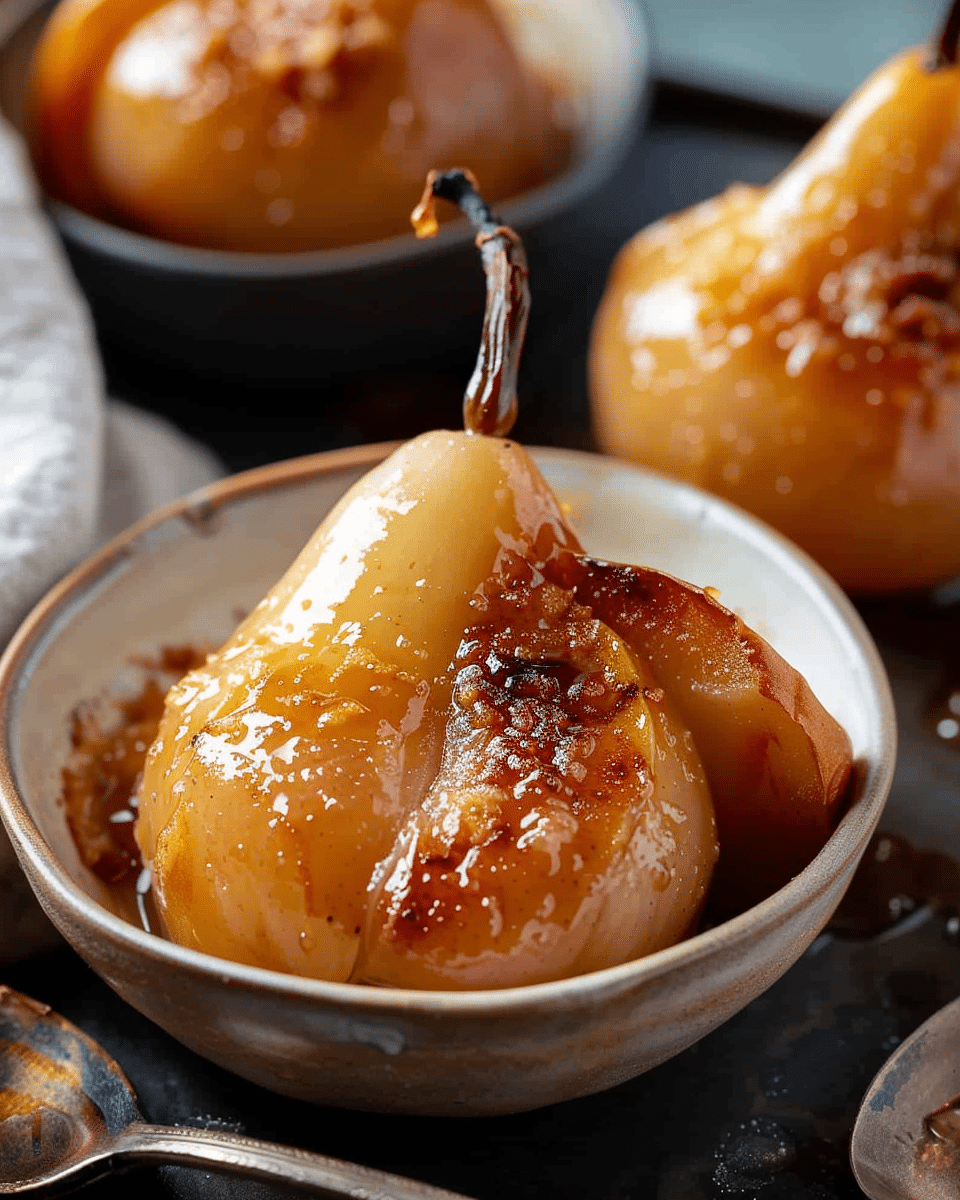 Baked Pears with Brown Sugar and Butter: A Delicious, Sweet Treat