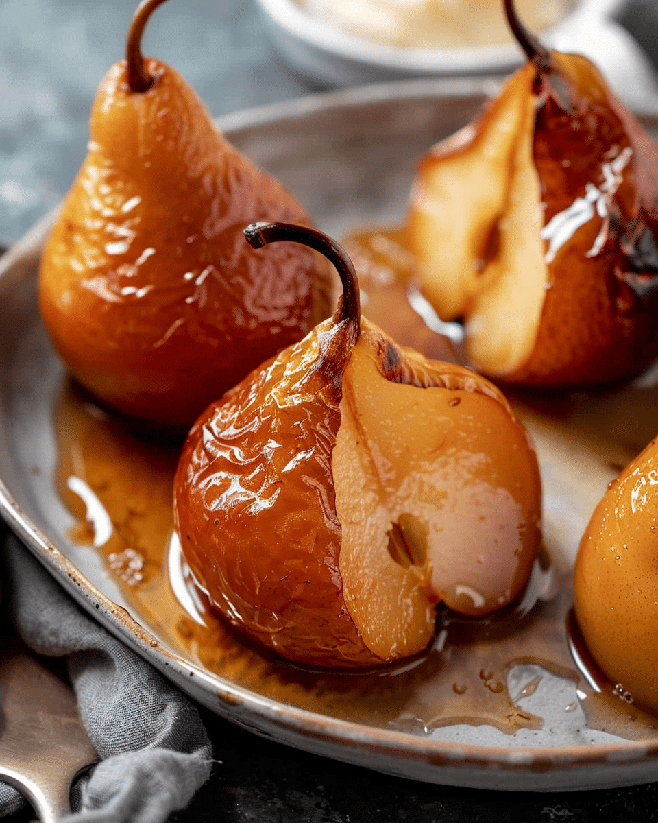 Baked Pears with Brown Sugar and Butter: A Delicious, Sweet Treat