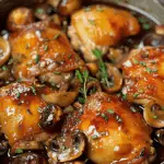 Braised Chicken with Mushrooms