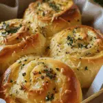 Buttery Cheese Garlic Rolls: A Soft, Savory Delight