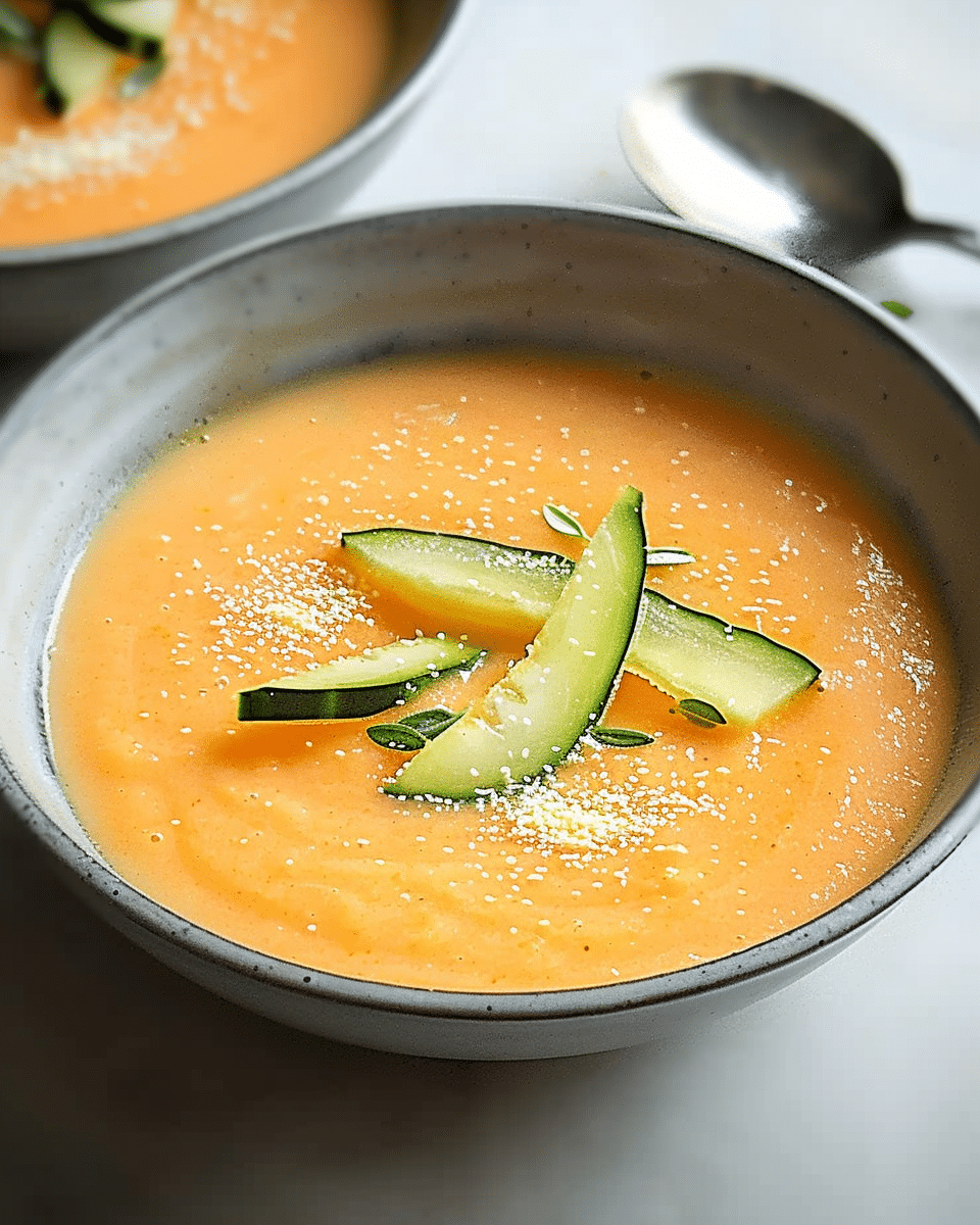 Cantaloupe Chilled Summer Soup: A Refreshing and Vibrant Treat