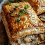 Chicken and Mushroom Pastry