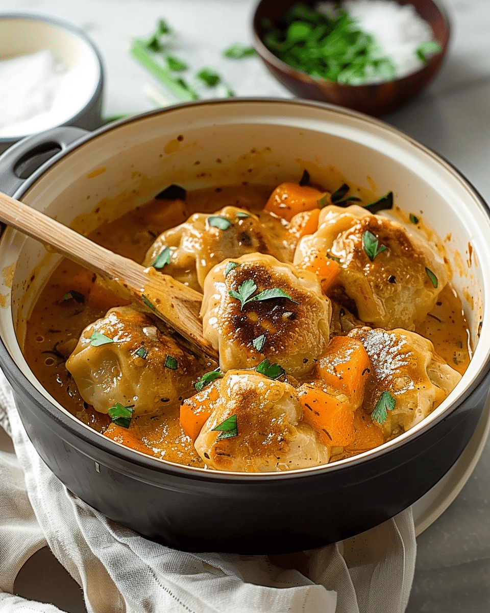 Chicken and Pumpkin Dumplings: A Cozy Fall Delight