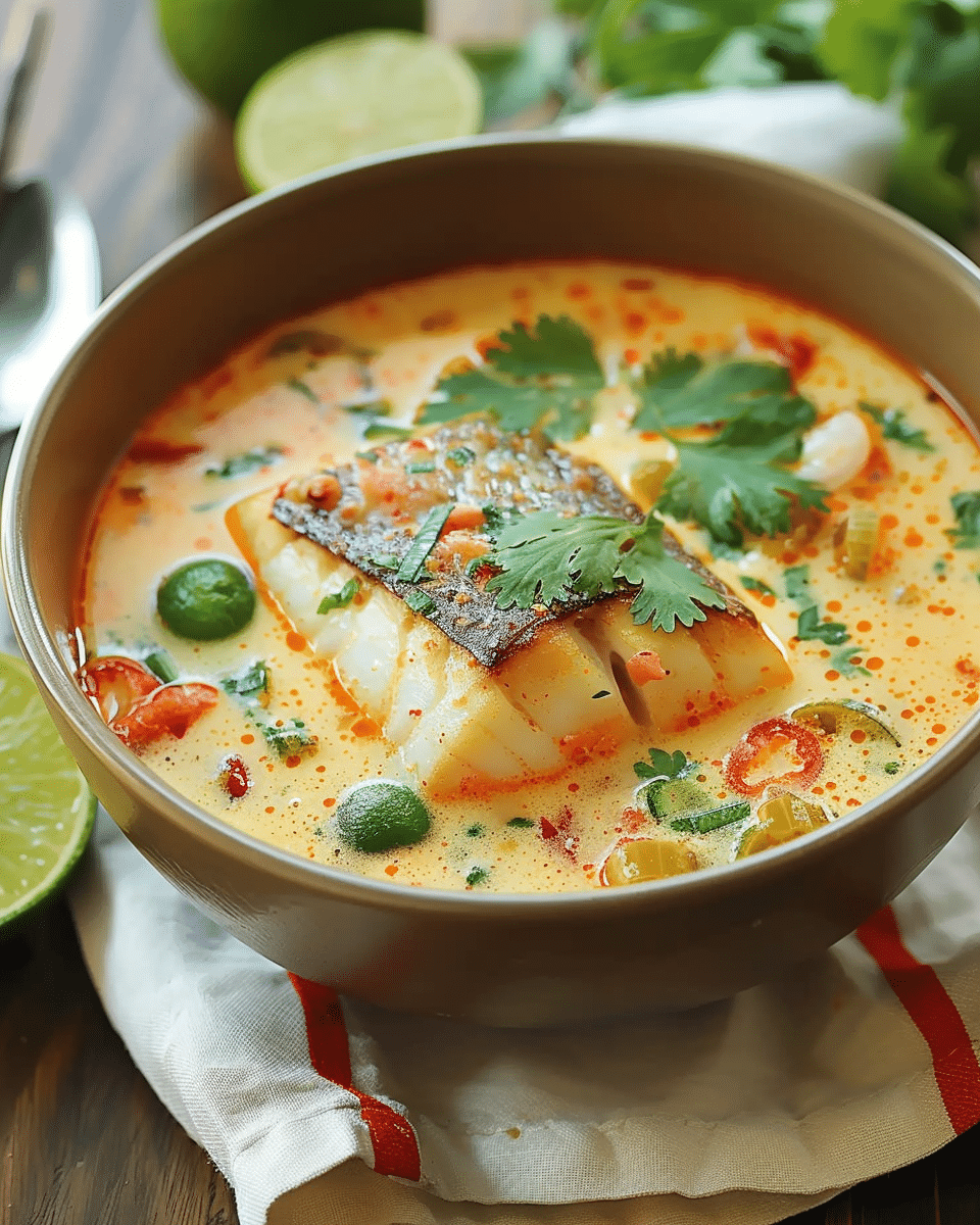 Coconut Lime Fish Soup Recipe: A Flavorful Delight