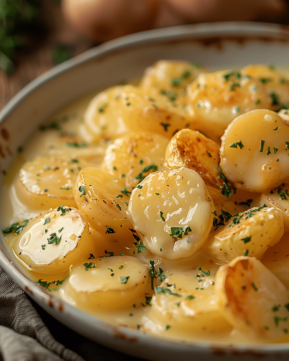 Creamy Garlic Sauce Baby Potatoes: A Comforting Side Dish You’ll Love